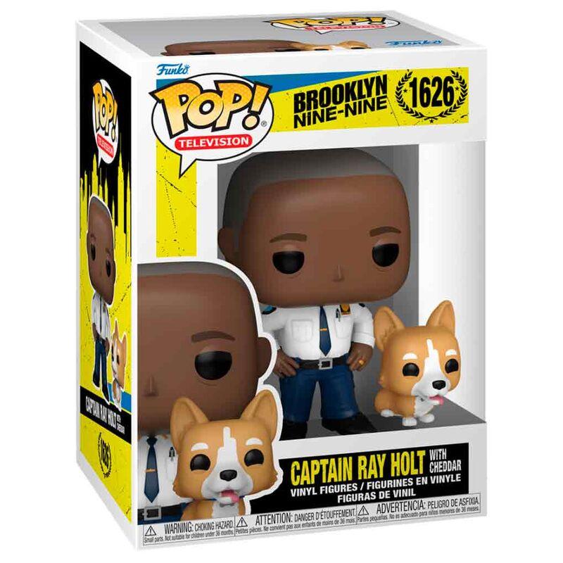 Figura POP Brooklyn Nine-Nine Captain Holt with Cheddar