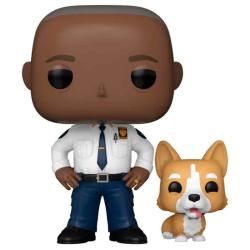 Figura POP Brooklyn Nine-Nine Captain Holt with Cheddar
