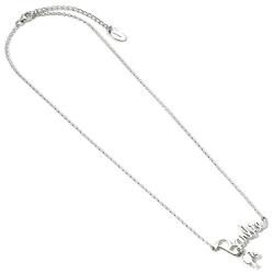 Colgante Nombre Logo Silhouette Barbie plata