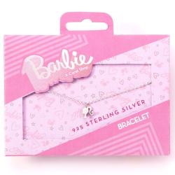 Pulsera Silhouette Barbie plata