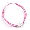 Pulsera Amistad Silhouette Barbie plata
