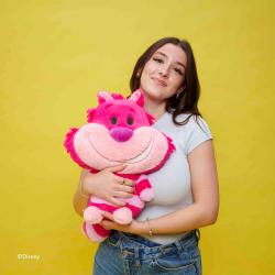 Peluche achuchable Cheshire Alicia en el Pais de las Maravillas Disney 35cm