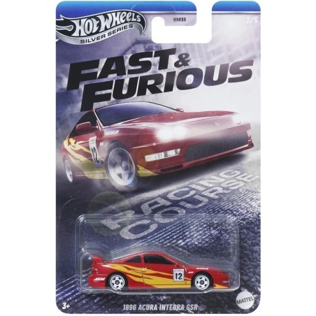 Hot Wheels Silver Series  Fast and Furious RACING COURSE. 1996 Acura Integra GSR