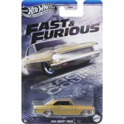 Hot Wheels Silver Series Fast and Furious RACING COURSE. Pack de 5.