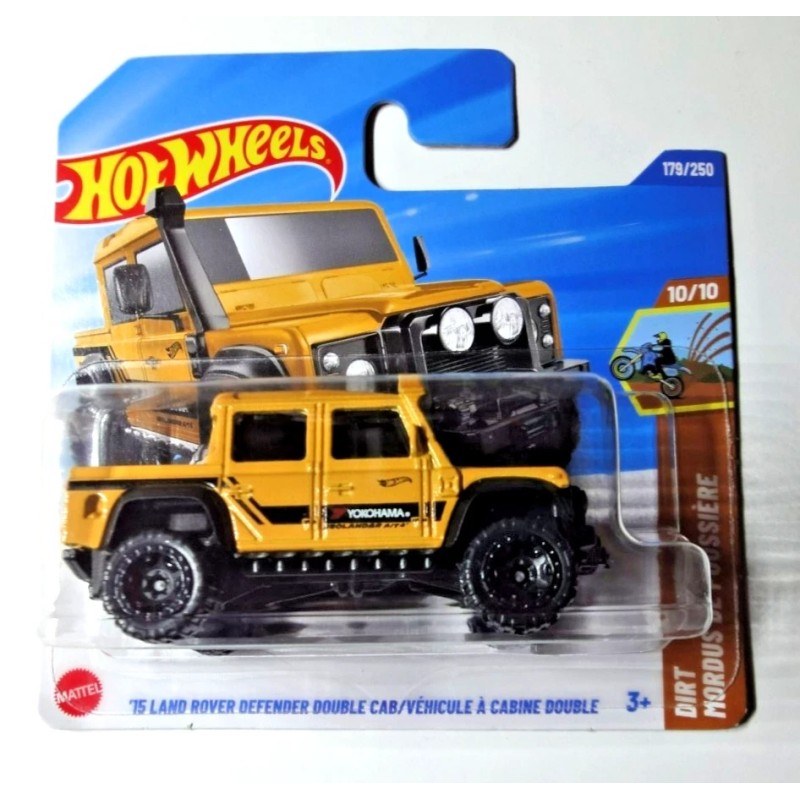 Hot Wheels - '15 Land Rover Defender Doble Cabina. JBC00 Caja A 2026