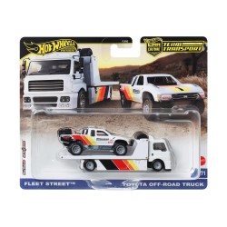 Hot Wheels: Premium Car Culture Team Transport - Fleet Street & Toyota Off Road Truck (HRV39)