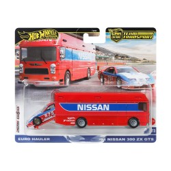Hot Wheels: Premium Car Culture Team Transport - Euro Hauler & '94 Nissan 300 XZ GTS (HRV44)