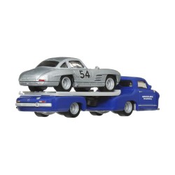 Hot Wheels: Premium Car Culture Team Transport - Mercedes-Benz 300SL & '55 Mercedes-Benz Blaues Wunder (HRV48)