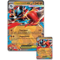 Blister cartas Mega Lucario Ex Pokemon Latino