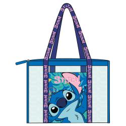 Bolsa playa rejilla Stitch Disney