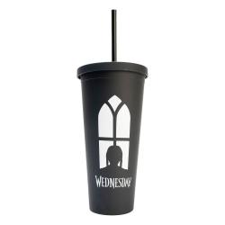 Wednesday Tumbler con pajitas 485 ml