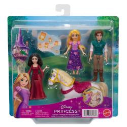 Blister 4 figuras Rapunzel Enredados Disney