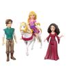 Blister 4 figuras Rapunzel Enredados Disney