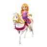 Blister 4 figuras Rapunzel Enredados Disney