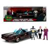 Blister 4 figuras + Vehiculo Batmovil 1966 Batman DC Comics 1:24