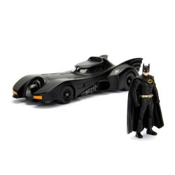 Blister figura Batman + Coche Batmovil metal DC Comics