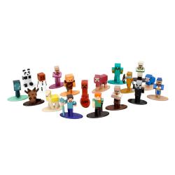 Blister 18 figuras Minecraft 4cm