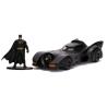 Blister figura Batman + Coche Batmovil 1989 metal DC Comics