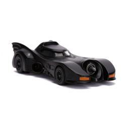 Blister figura Batman + Coche Batmovil 1989 metal DC Comics