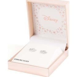 Pendientes Corona Princesas Disney plata