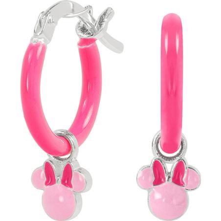 Pendientes Charm Minnie Disney plata