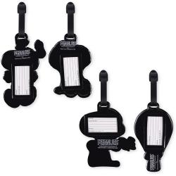 Set 4 Etiquetas de Equipaje Snoopy Peanuts