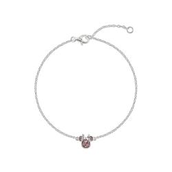 Pulsera Febrero Minnie Disney plata