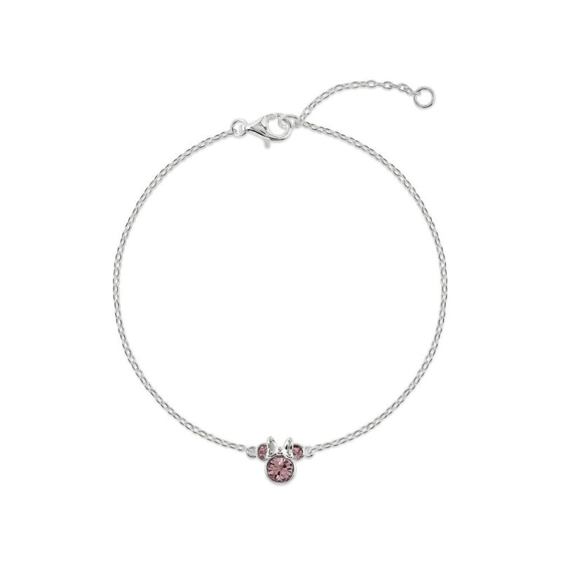 Pulsera Febrero Minnie Disney plata