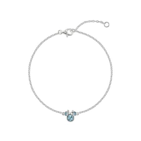 Pulsera Marzo Minnie Disney plata
