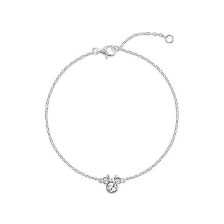 Pulsera Abril Minnie Disney plata