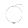Pulsera Abril Minnie Disney plata