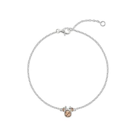 Pulsera Junio Minnie Disney plata