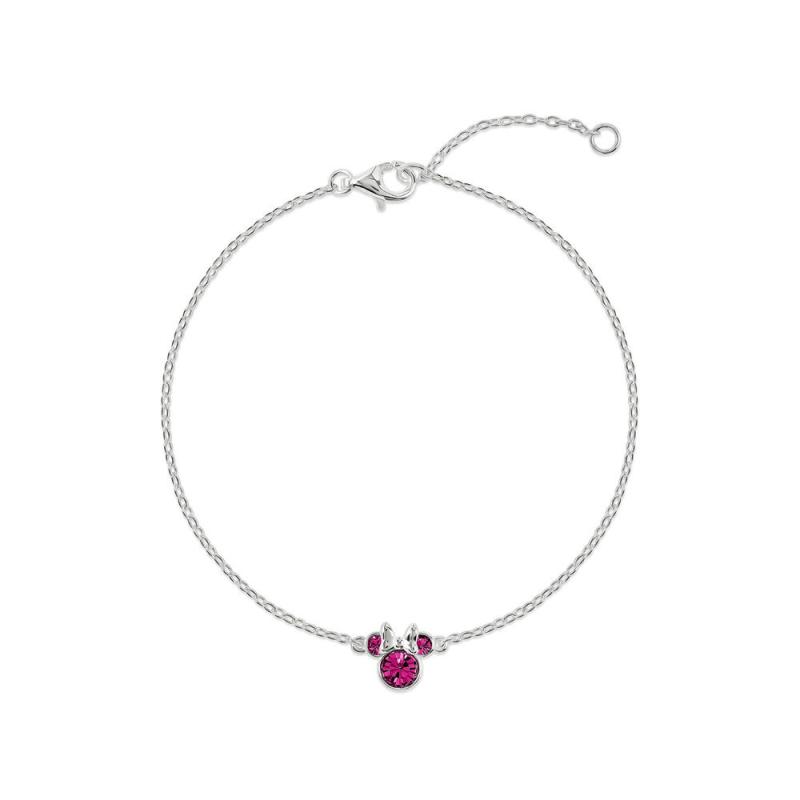 Pulsera Octubre Minnie Disney plata