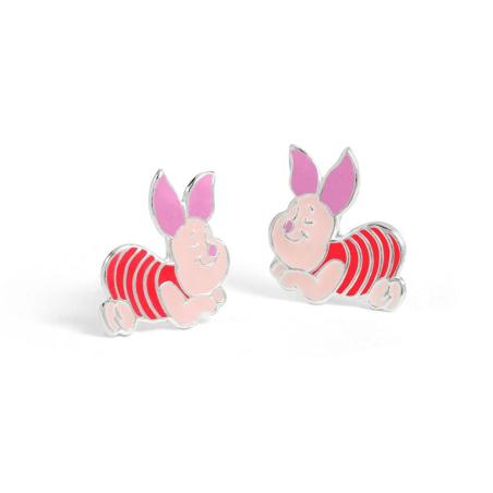 Pendientes Piglet Winnie the Pooh Disney plata