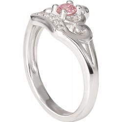 Anillo Corona Princesas Disney plata