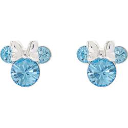 Pendientes Marzo Minnie Disney plata