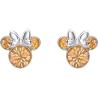 Pendientes June Minnie Disney plata
