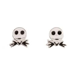 Pendientes Jack Pesadilla Antes de Navidad Disney plata