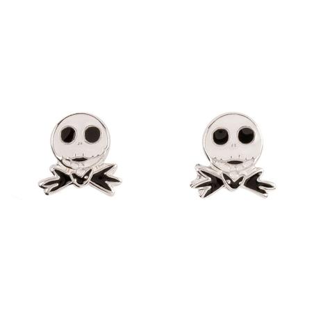 Pendientes Jack Pesadilla Antes de Navidad Disney plata