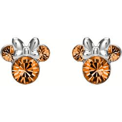 Pendientes Noviembre Minnie Disney plata