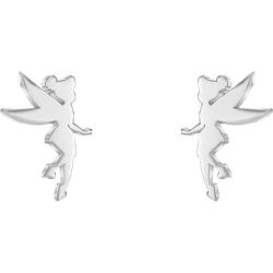 Pendientes Campanilla Disney plata