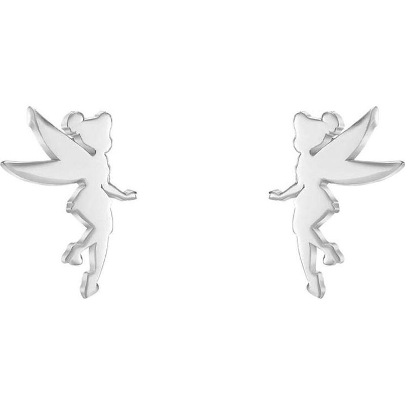 Pendientes Campanilla Disney plata