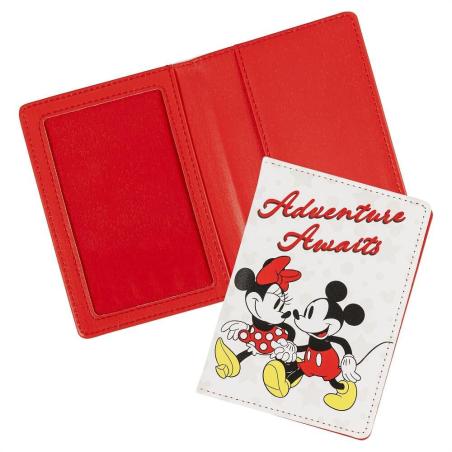 Portapasaportes Mickey & Minnie Disney