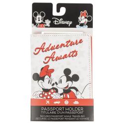 Portapasaportes Mickey & Minnie Disney