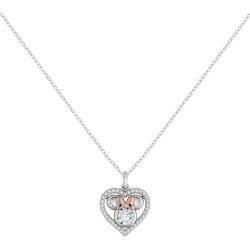 Colgante Corazon Minnie Disney plata