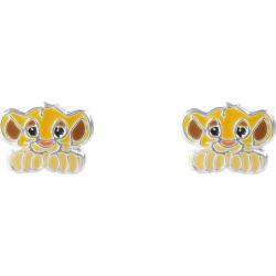Pendientes Simba El Rey Leon Disney plata