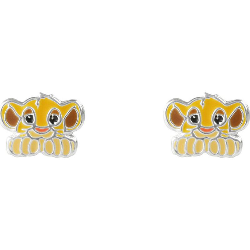 Pendientes Simba El Rey Leon Disney plata