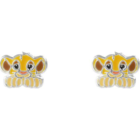 Pendientes Simba El Rey Leon Disney plata