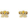 Pendientes Simba El Rey Leon Disney plata