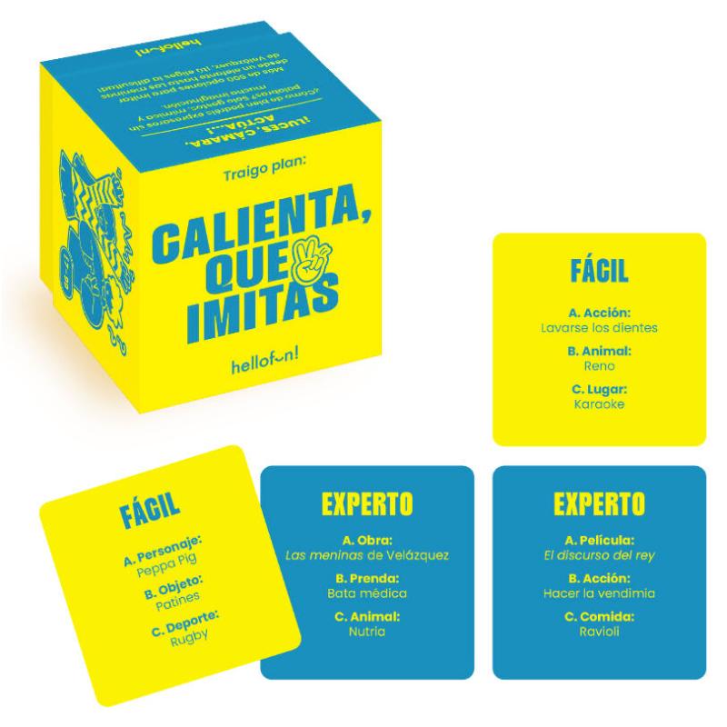 Juego Calienta Que Imitas español